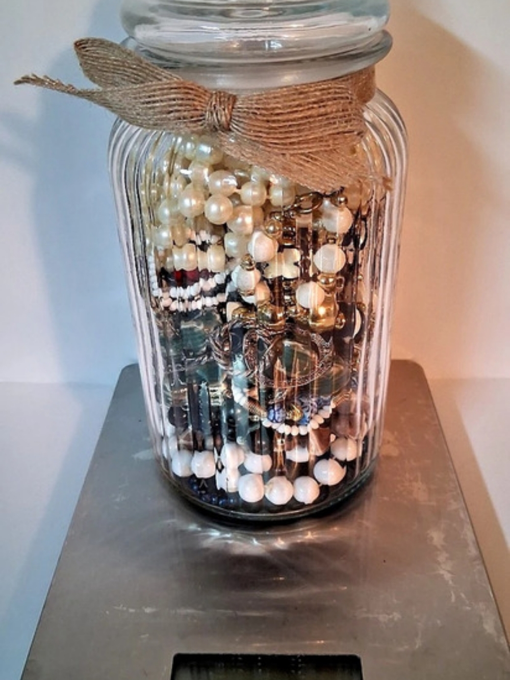 Assorted Jewelry Collection in White & Gold